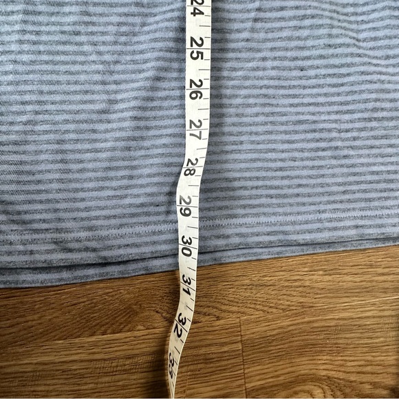 Vince Short Sleeve Crewneck Cotton T-Shirt Blue Stripes Preppy Mens XXL 2XL NWT - Picture 11 of 12